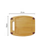 Cutting board, BiJu, Bamboo, set 4 pcs, size S Cutting board, BiJu, Bamboo, set 4 pcs, size S