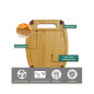 Cutting board, BiJu, Bamboo, set 4 pcs, size S Cutting board, BiJu, Bamboo, set 4 pcs, size S