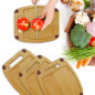 Cutting board, BiJu, Bamboo, set 4 pcs, size S Cutting board, BiJu, Bamboo, set 4 pcs, size S