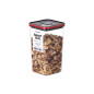 Container alimentar, Smart Seal, pătrat, capac negru/roșu, 2.1L Container alimentar, Smart Seal, pătrat, capac negru/roșu, 2.1L