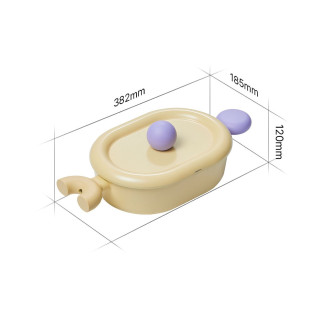 Oval cooking pot Better Finger, 24 cm - 2.1L with lid