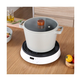 FIKA Reserve pot, 22 cm - 4.65 L, with glass lid