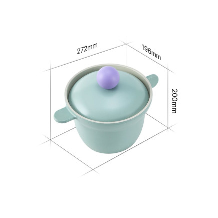 Oala pentru orez Better Finger, 16 cm - 1.4 L cu capac