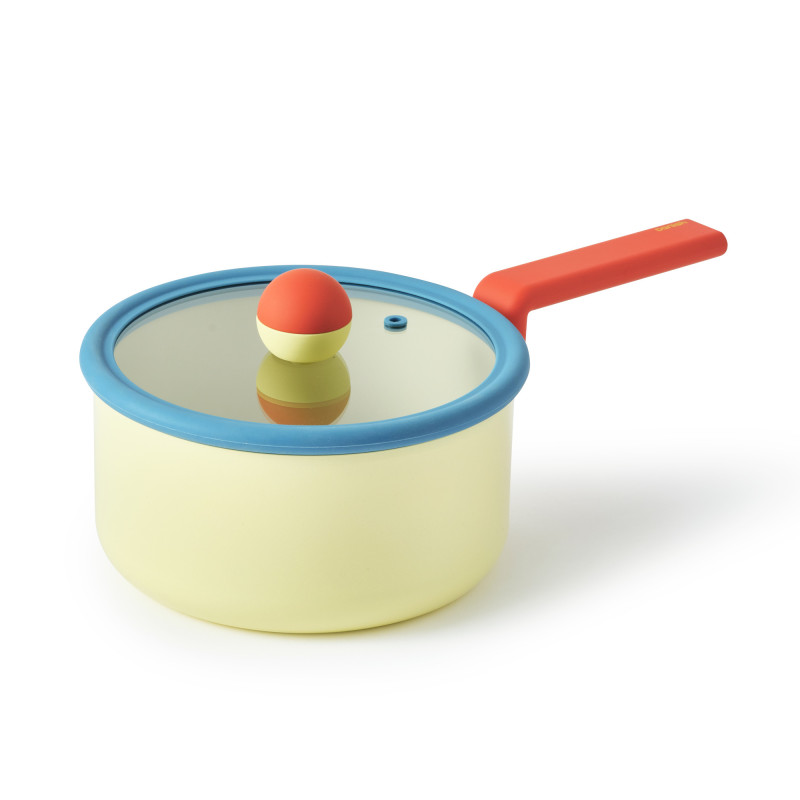 Danish sauce pan, 18 cm - 2 L, with glass lid Danish sauce pan, 18 cm - 2 L, with glass lid