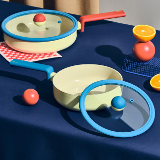 Danish Multi-Purpose Pan, 20 cm, with glass lid