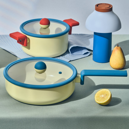 Danish Multi-Purpose Pan, 24 cm, with glass lid