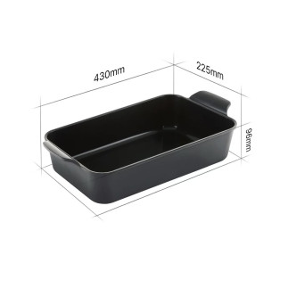 Ovenware baking tray with Ecolon non-stick coating - medium