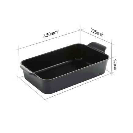 Ovenware baking tray with Ecolon non-stick coating - medium