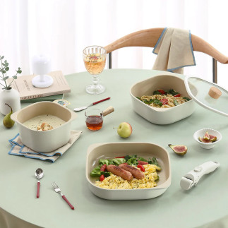 FIKA Objet Comfort dish set - ivory