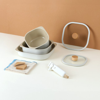 FIKA Objet Comfort dish set - ivory