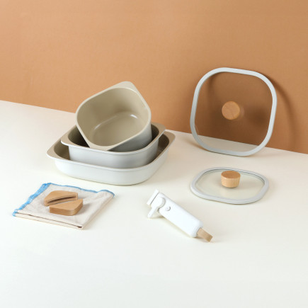 FIKA Objet Comfort dish set - ivory