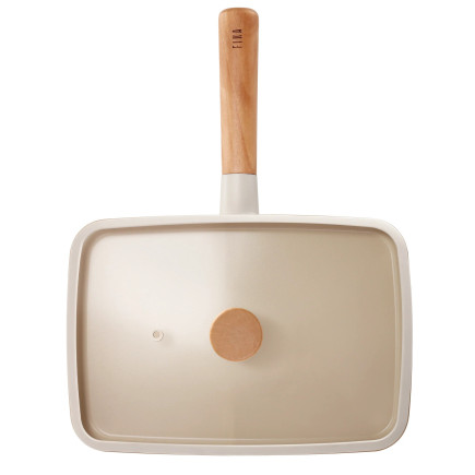 Rectangular glass lid, FIKA, 29 cm